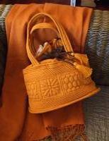 sac à main orange