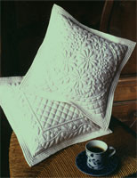 Coussins blancs
